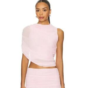 Amanda Uprichard Leo Top In Lotus, Small